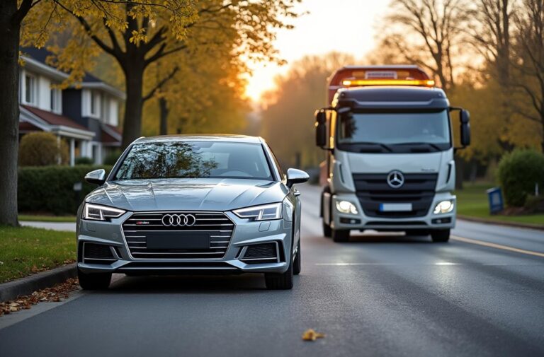 Comment l’assurance couvre-t-elle les frais de remorquage à domicile pour une Audi