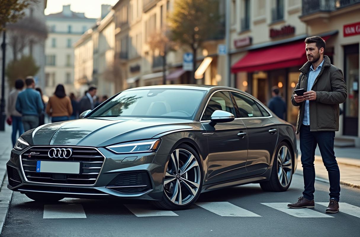 Comment l’assurance gère-t-elle les compensations après un sinistre impliquant un véhicule Audi de location courte durée