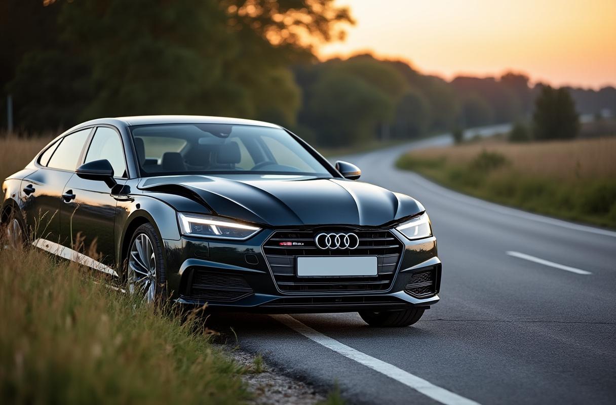Comment l’assurance gère-t-elle les dommages causés par un animal sur la route impliquant une Audi