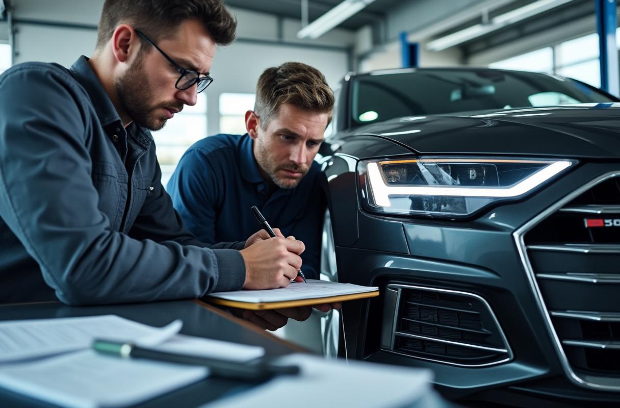 Comment l’assurance prend en compte les diagnostics techniques obligatoires pour un Audi
