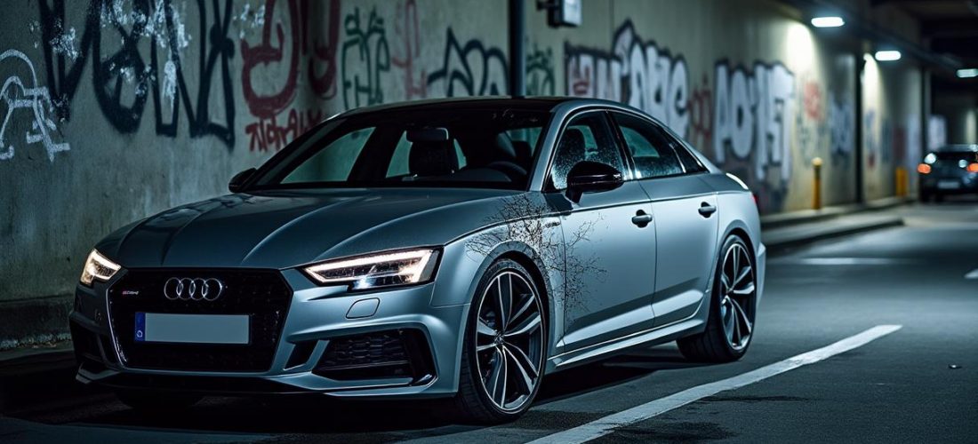 Comment l’assurance auto couvre-t-elle les dégâts causés par des vandales sur une Audi