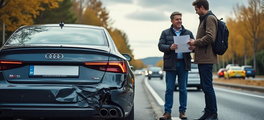 Comment l’assurance couvre les dommages causés par un accident impliquant un autre véhicule Audi