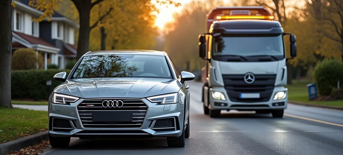 Comment l’assurance couvre-t-elle les frais de remorquage à domicile pour une Audi