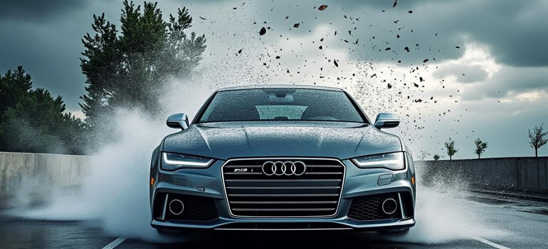 Comment l’assurance gère-t-elle les dommages causés par le vent sur une Audi lors d’un stationnement